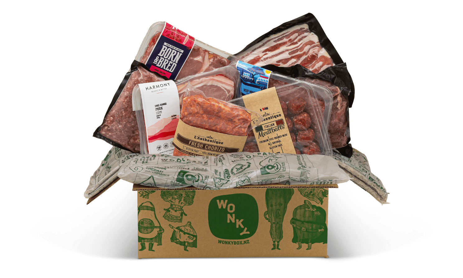 Large farmers meat box