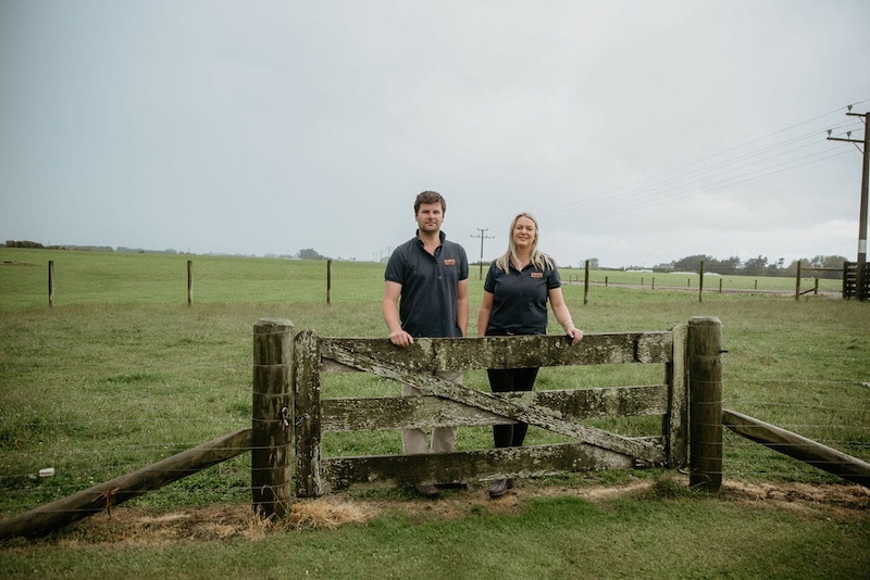 Marc & Jess at Leelands Lamb