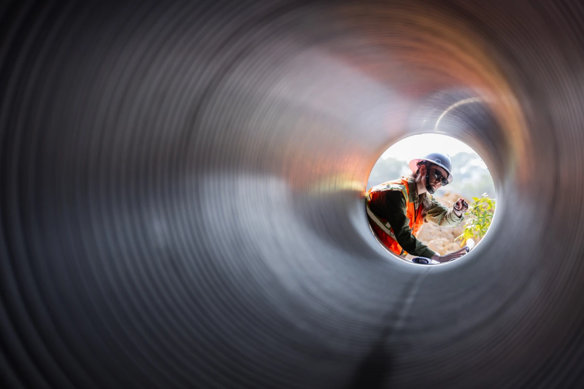 Professional inspection of a sewer and drain pipeline prevent costly repairs