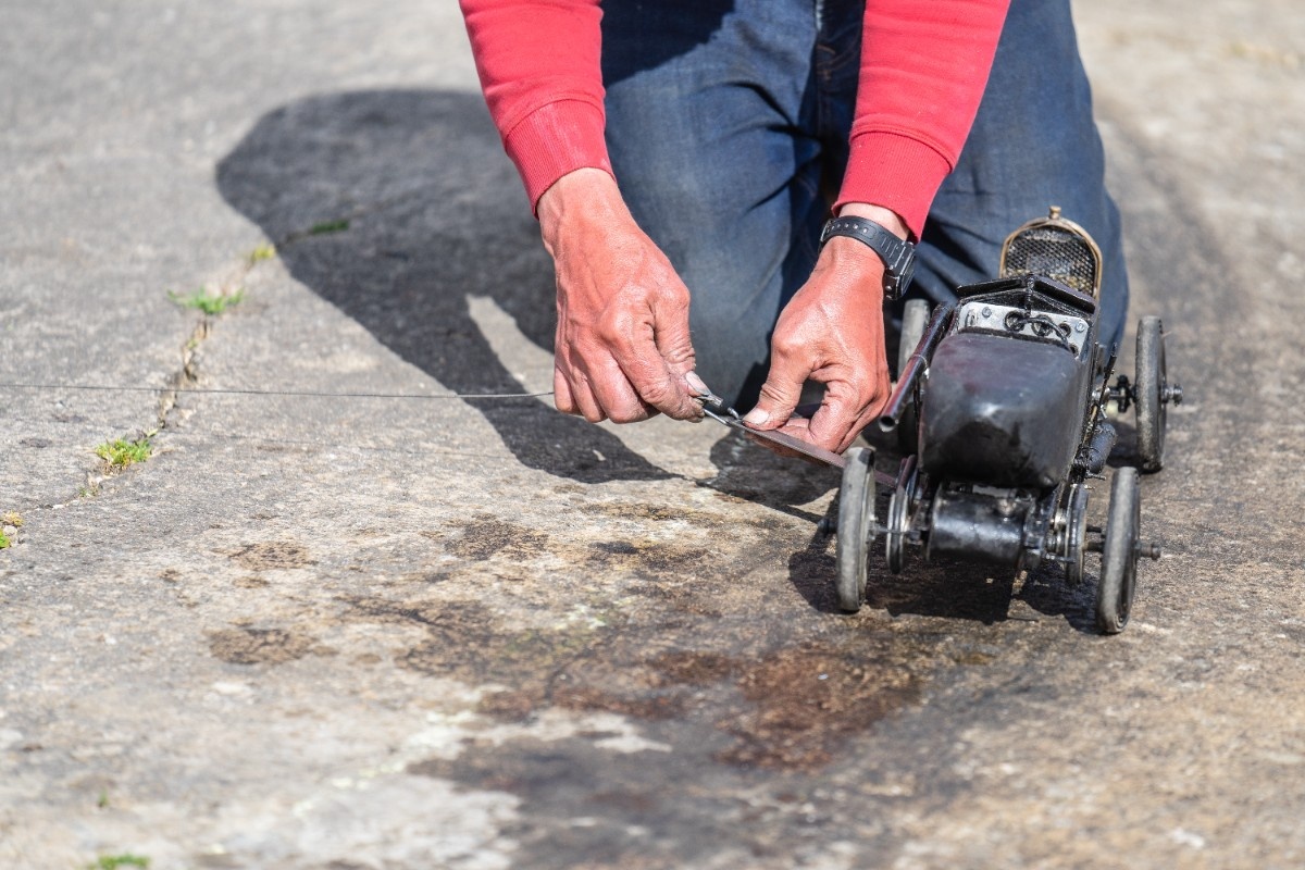 Push sewer inspection camera used by ACES FOUR