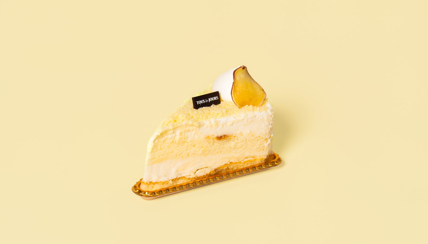 Sweet Potato Mousse Piece Cake