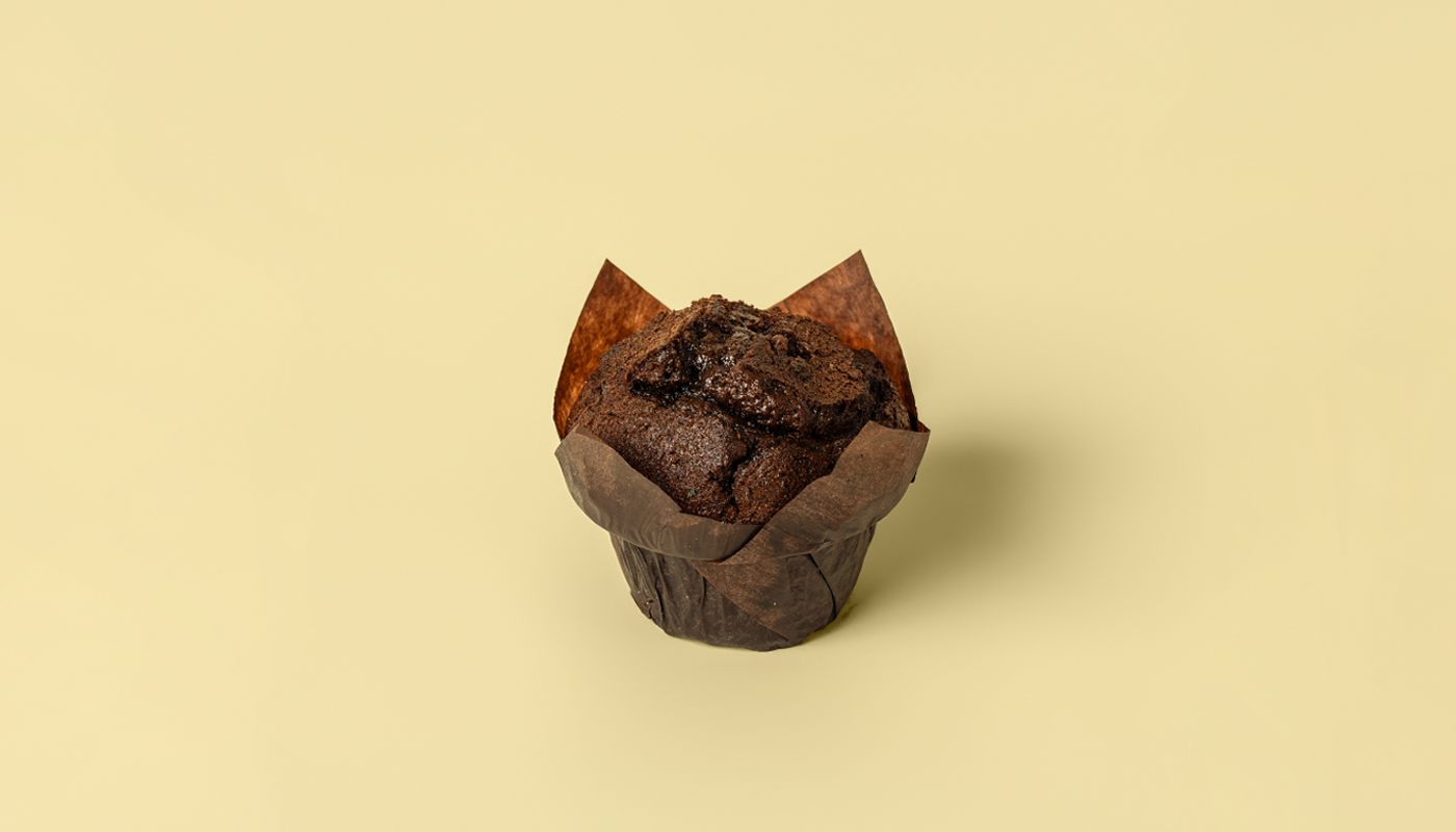 Chocolate Muffin With Hazelnut
