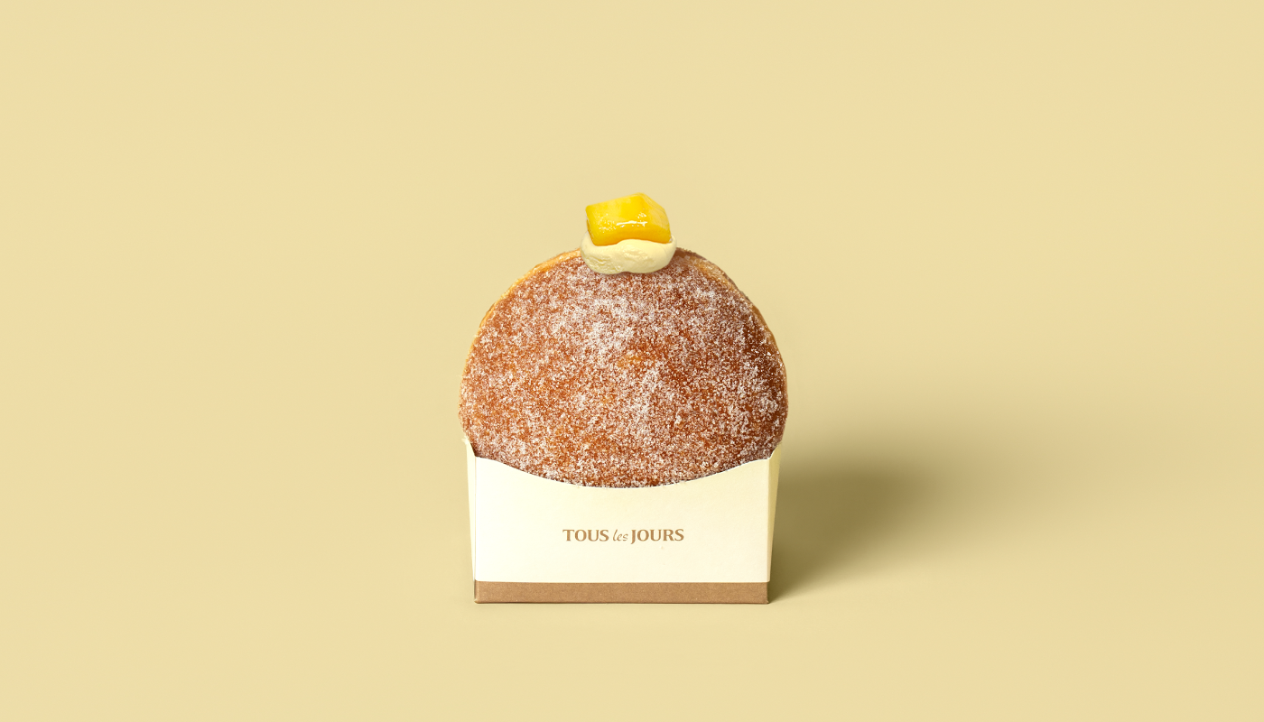 Mango Cream Donut