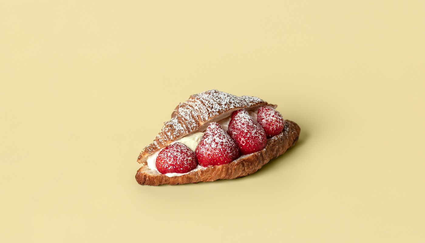 Strawberry Croissant