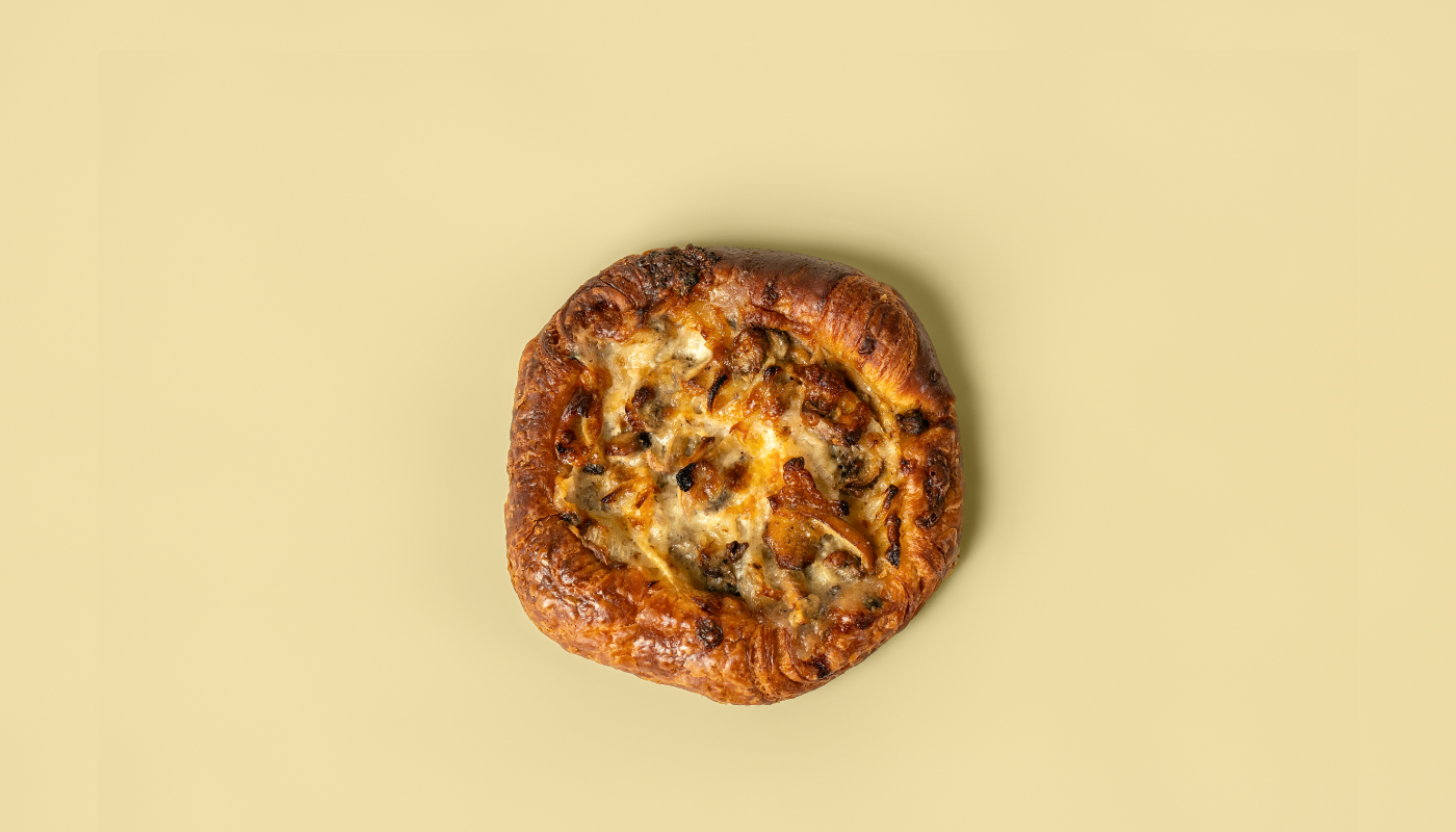 Mushroom Onion Cheese Pastry