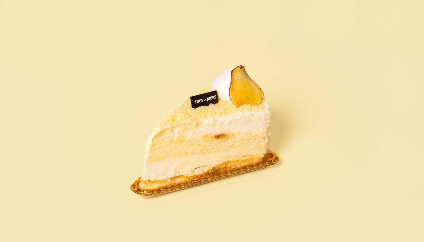 Sweet Potato Mousse Piece