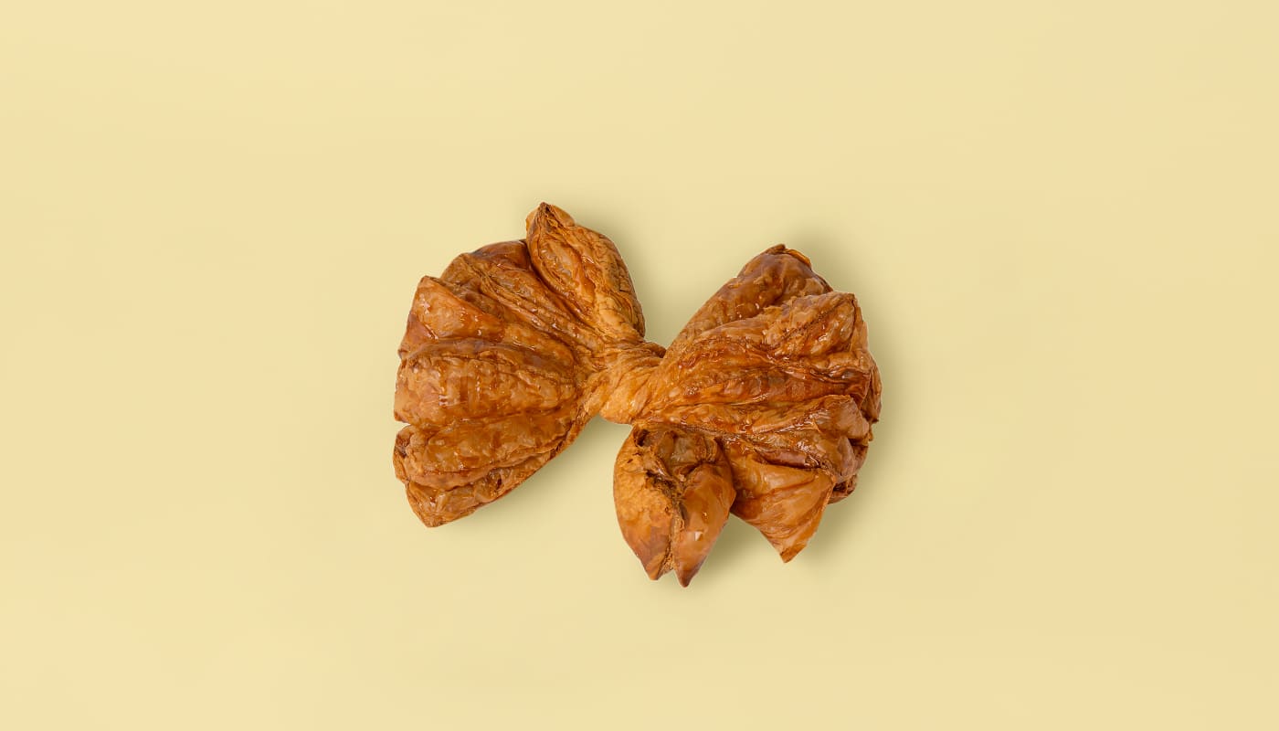 Caramel Ribbon Croissant