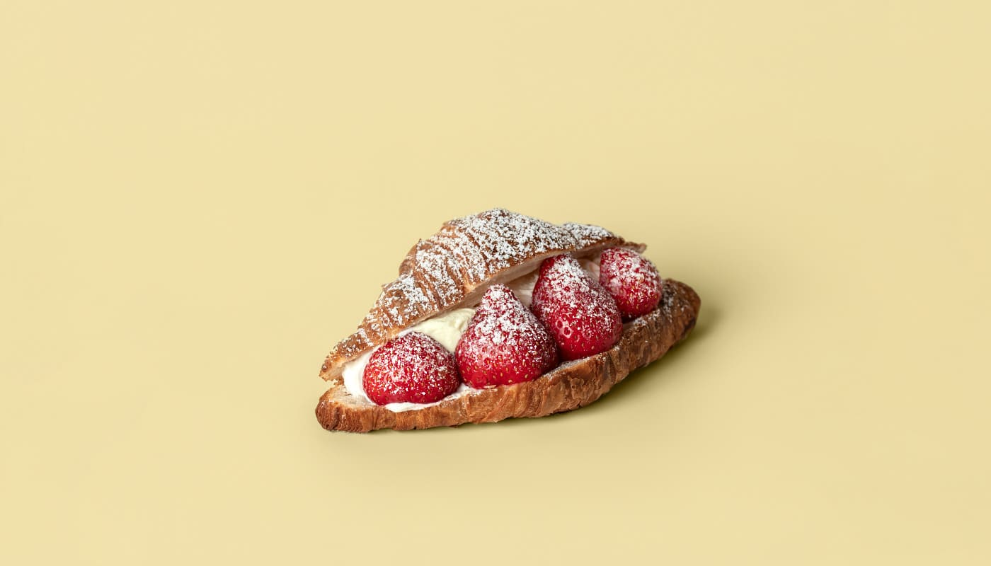 Strawberry Croissant