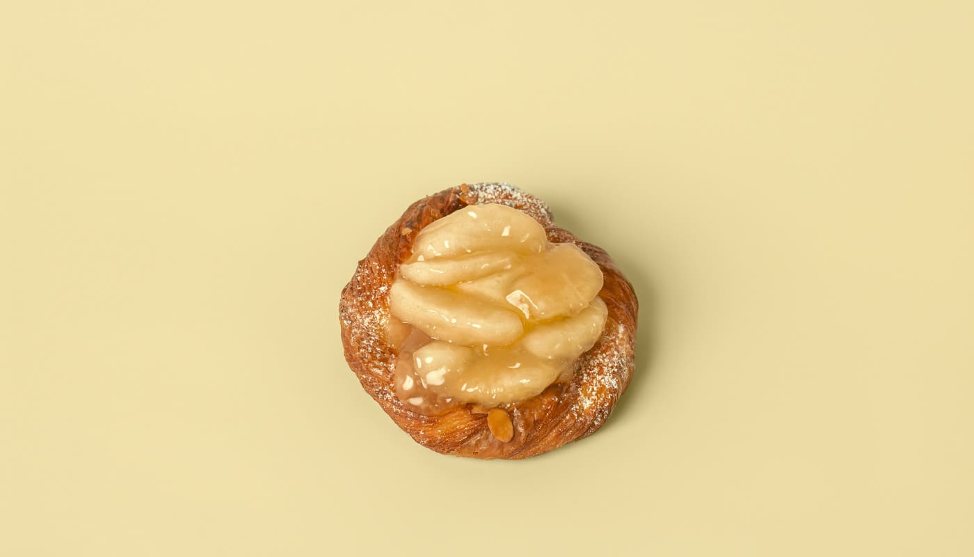 Apple Jam Mont Blanc Pastry (Serves 3)