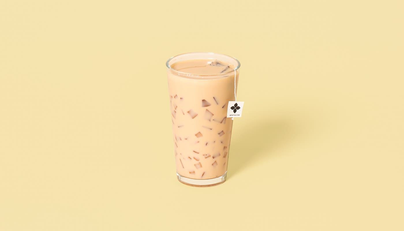 16oz Iced Earl Grey Tea Latte
