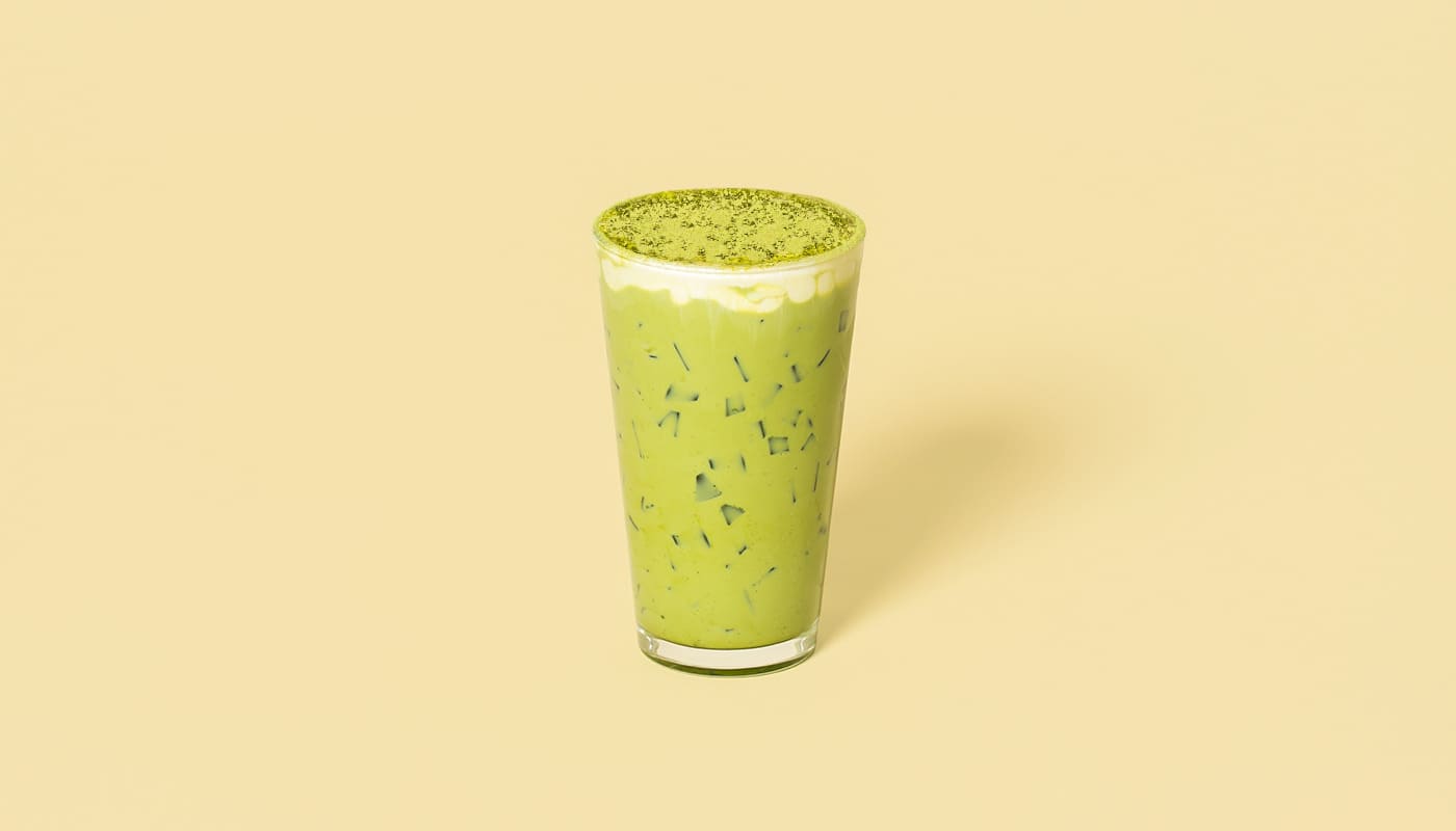 16oz Iced Matcha Tiramisu Latte