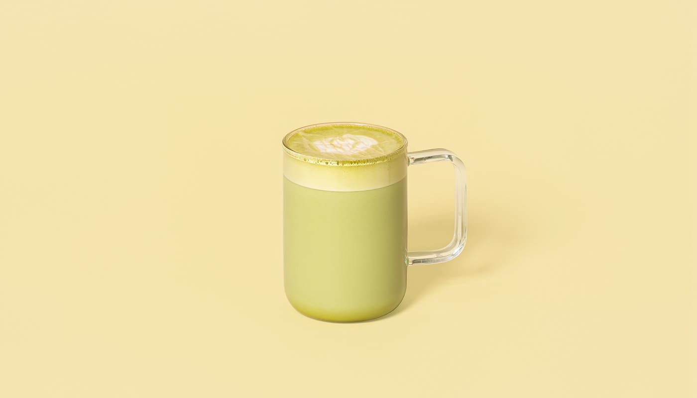 12oz Honey Lavender Matcha Latte