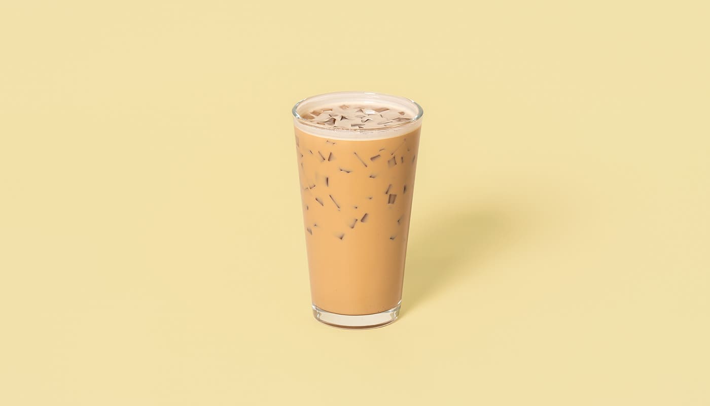 16oz Iced Lavender Latte