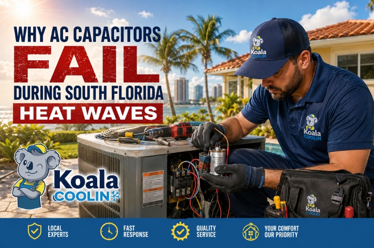 Why AC Capacitors Fail During South Florida Heat Waves