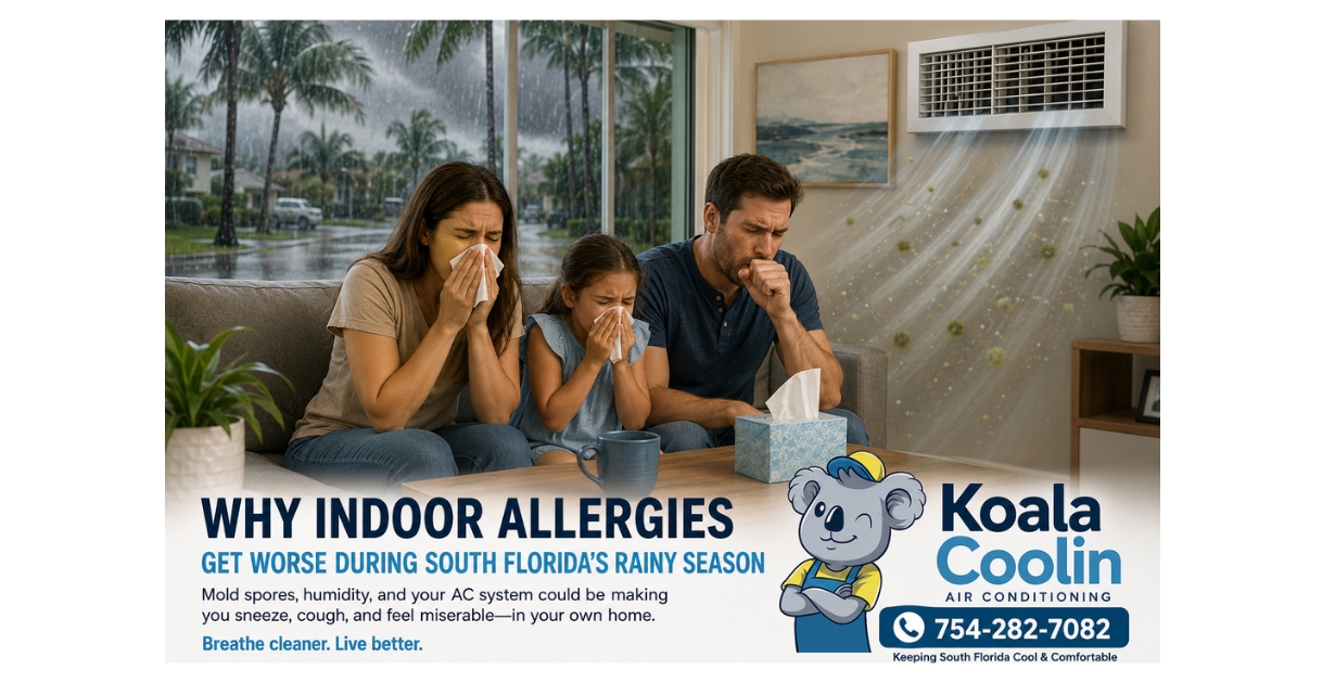 Why Indoor Allergies Get Worse During South Florida's Rainy Season