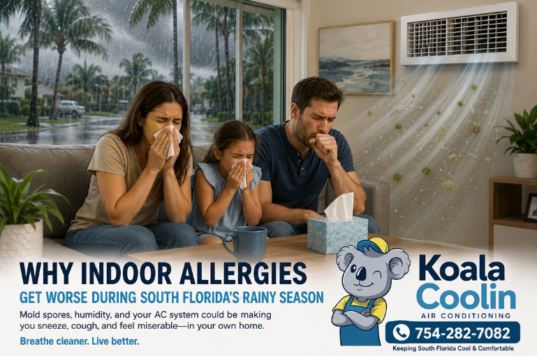 Why Indoor Allergies Get Worse During South Florida's Rainy Season