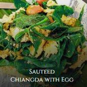 เชียงดาผัดไข่