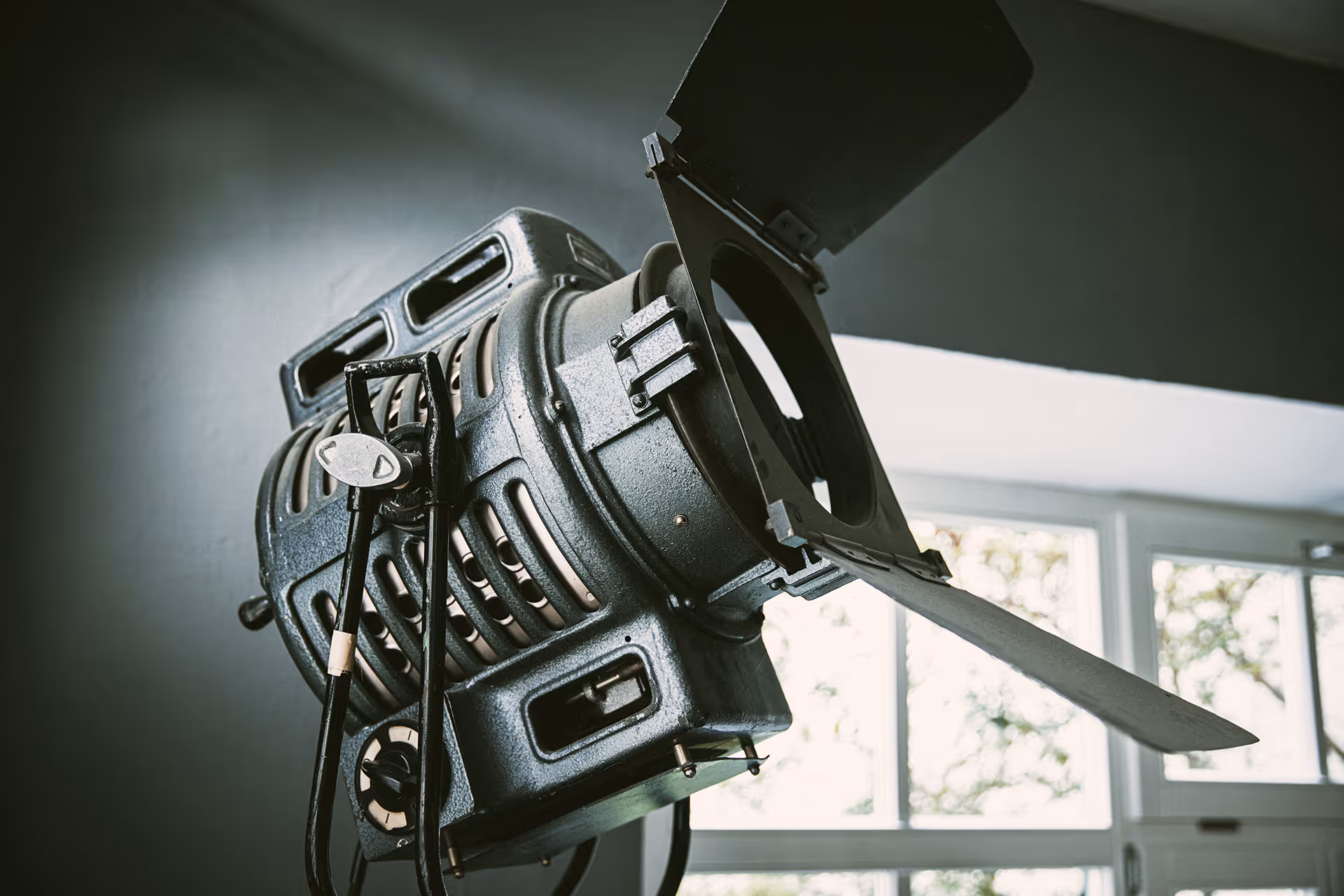 Lampe im Studio
