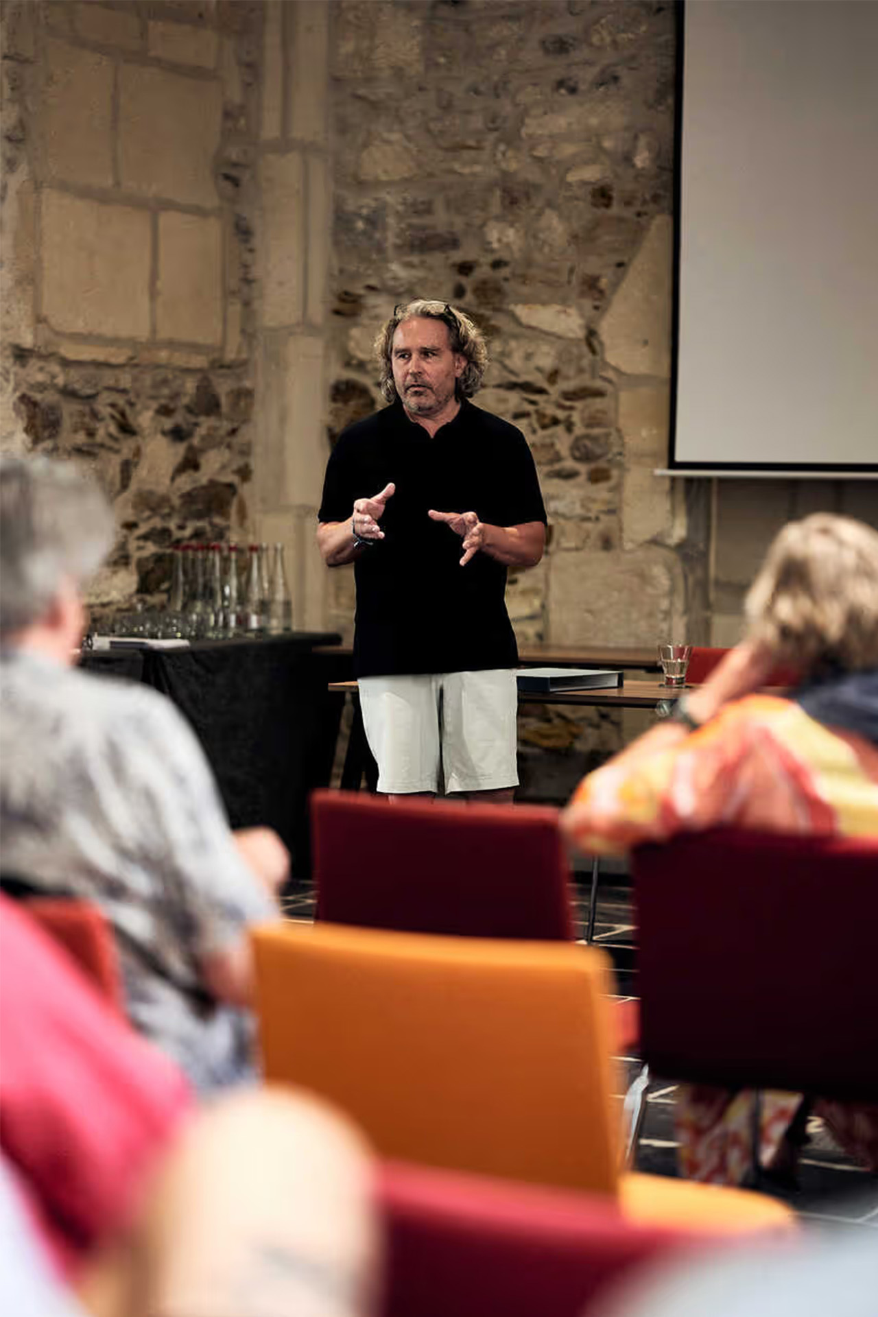 Vortrag in Arles