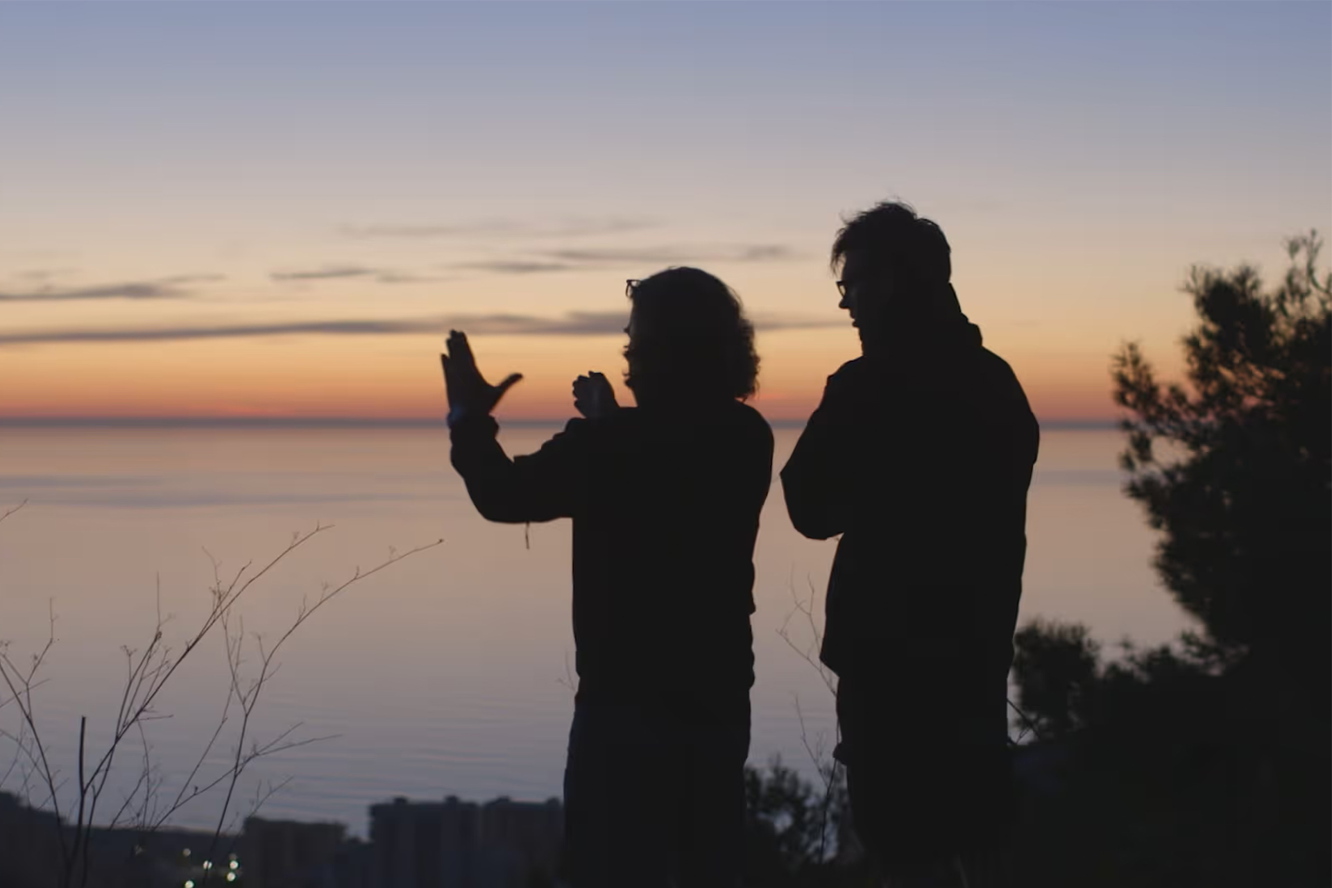 Sonnenaufgang shooting BTS 