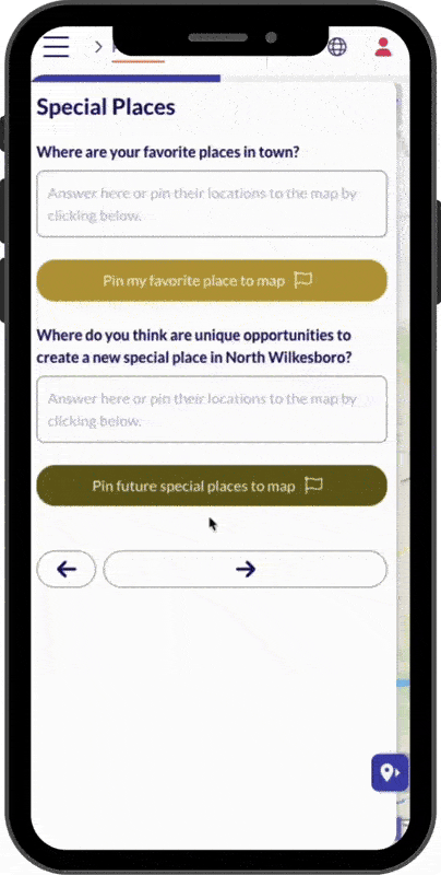 A demo from the Maptionnaire survey