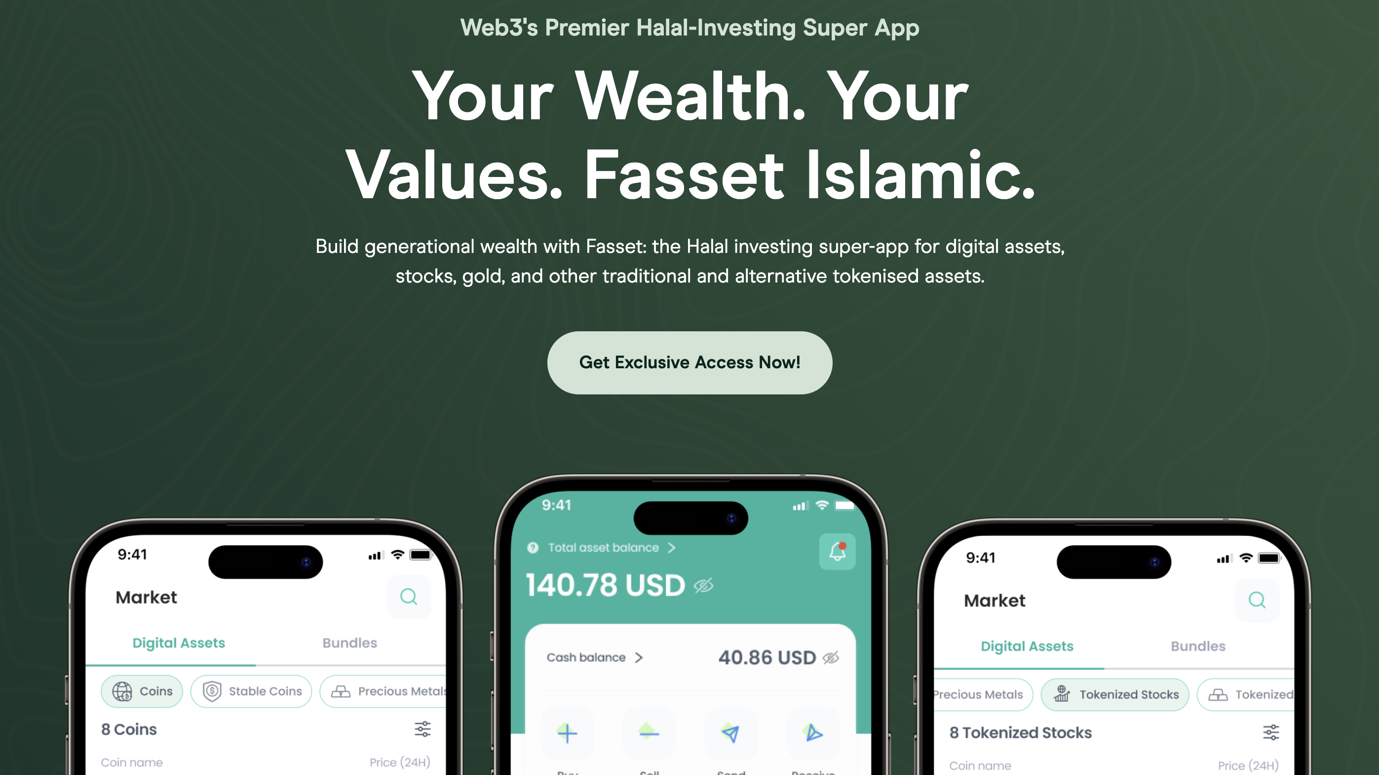 Fasset Islamic: Your wealth Your values