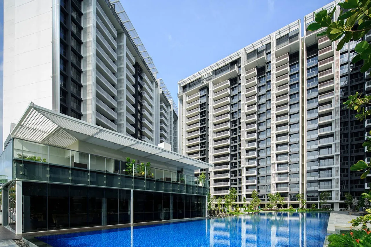 Lakefront residences in District 22,  Singapore