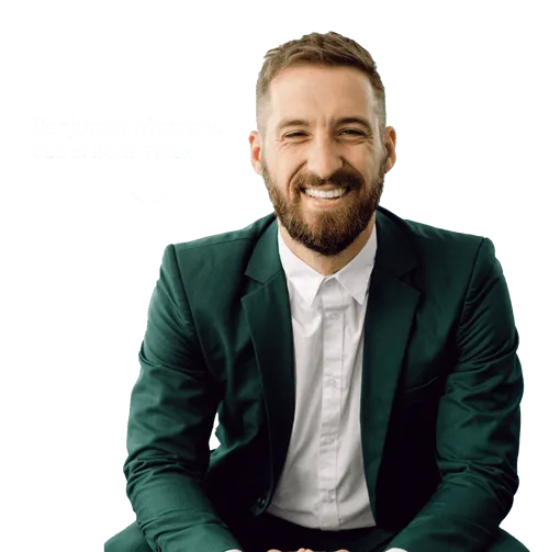 Benjamin Morrow, CEO, ROOF TIGER.