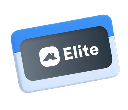 Roofr Elite membership card.