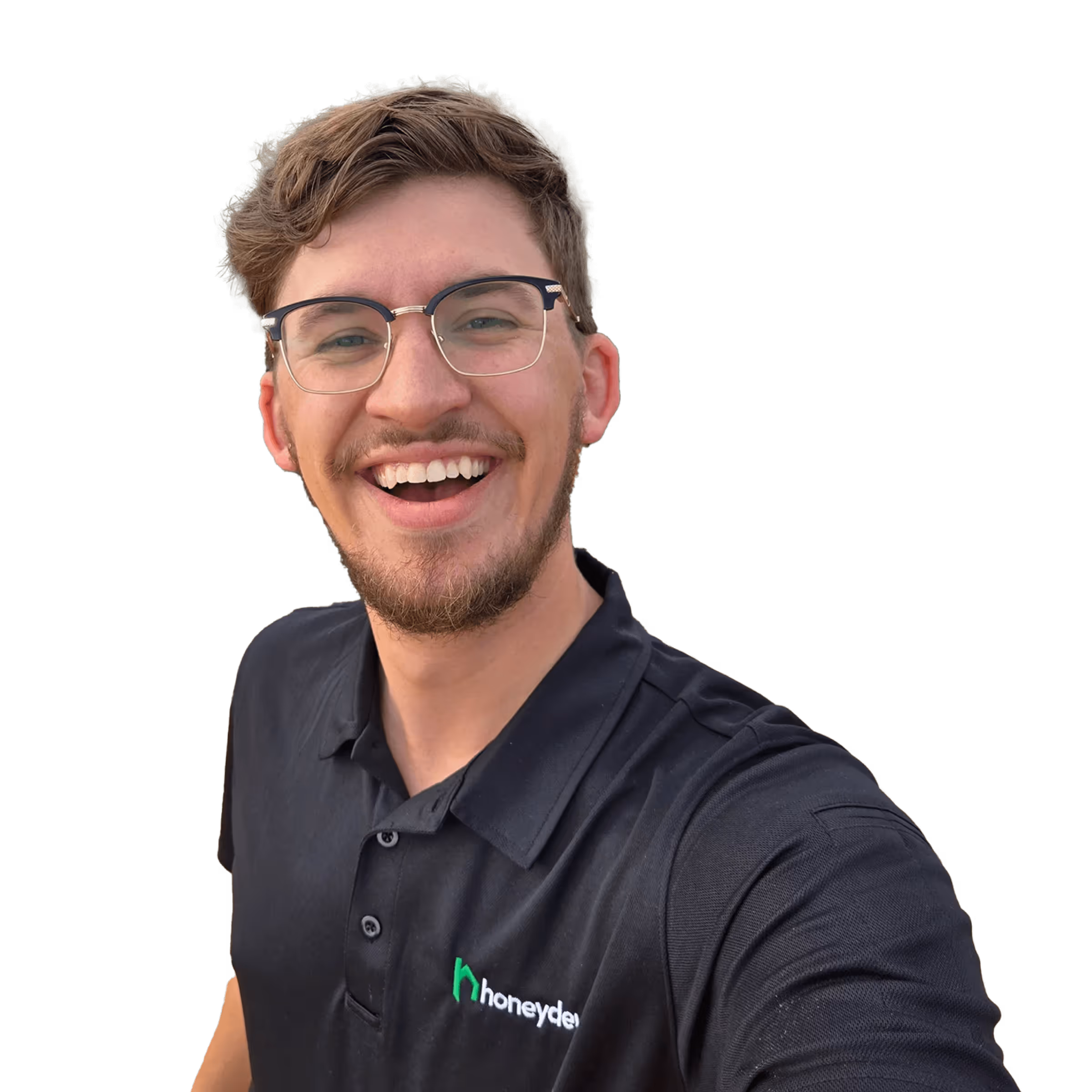 Jacob LaRue of HoneyDew Roofing.