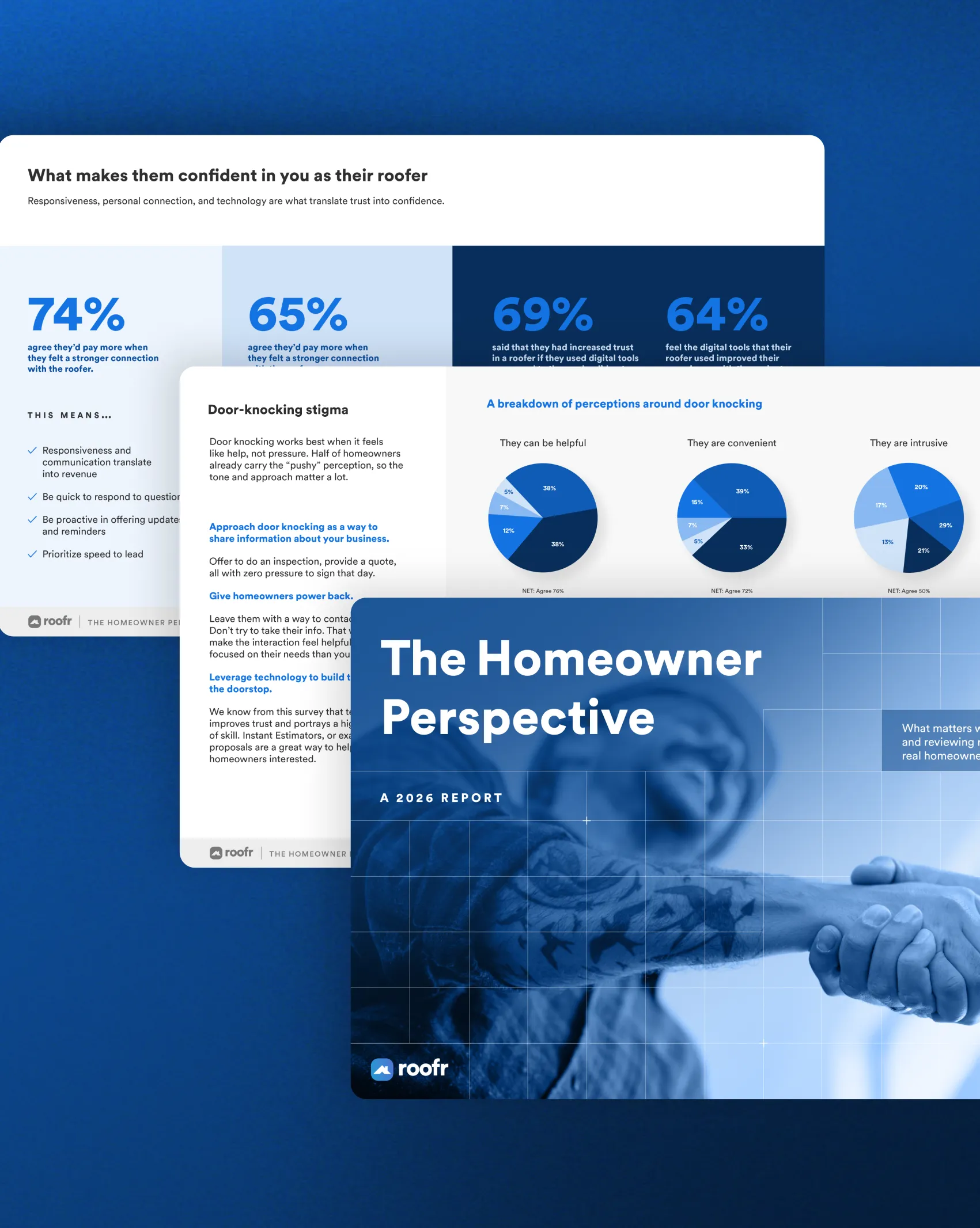 Preview of the Homeowner Report with blurred graphics