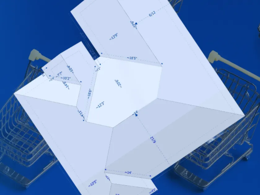 Preview of a ESX file on a blue background