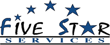 Logo for Five Star Roofing Services in Buffalo, New York