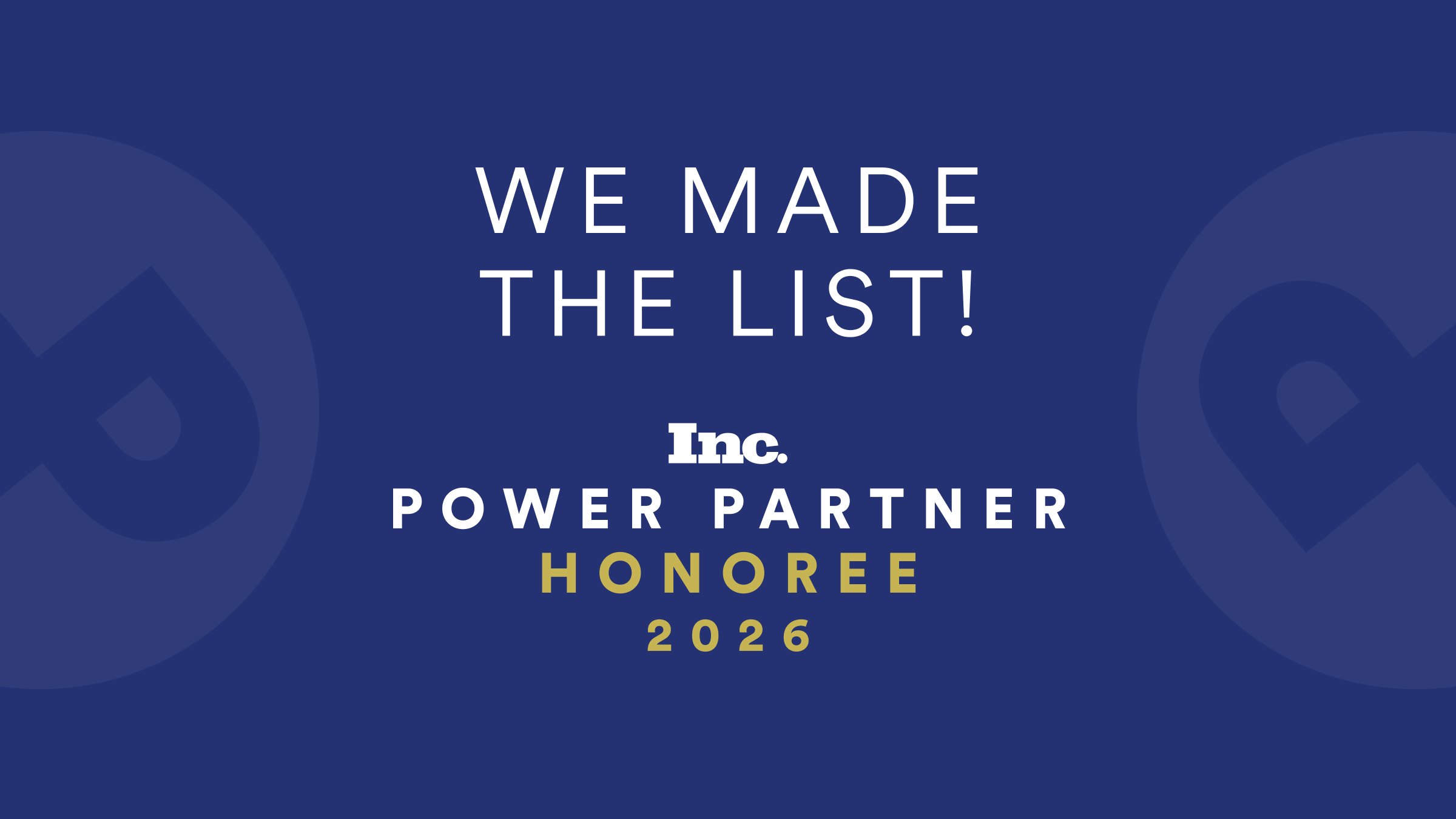 Roofr named 2026 Power Partner by INC