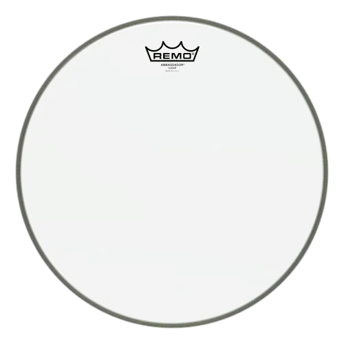 Product photo of a Ambassador Clear Tom drumhead.