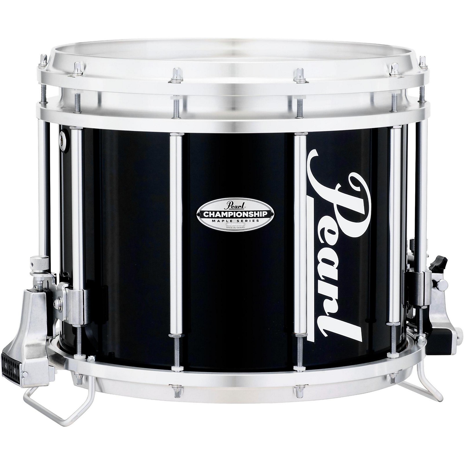 Pearl Championship Maple FFX Marching Snare Drum 14 x 12 in. Midnight Black  | Guitar Center