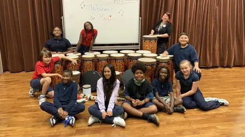 Discover the transformative power of music and drumming. Learn how REMO's Rhythm and Wellness division and educators like Valerie Vinnard use rhythm to foster social-emotional learning, inclusion, and academic success worldwide.