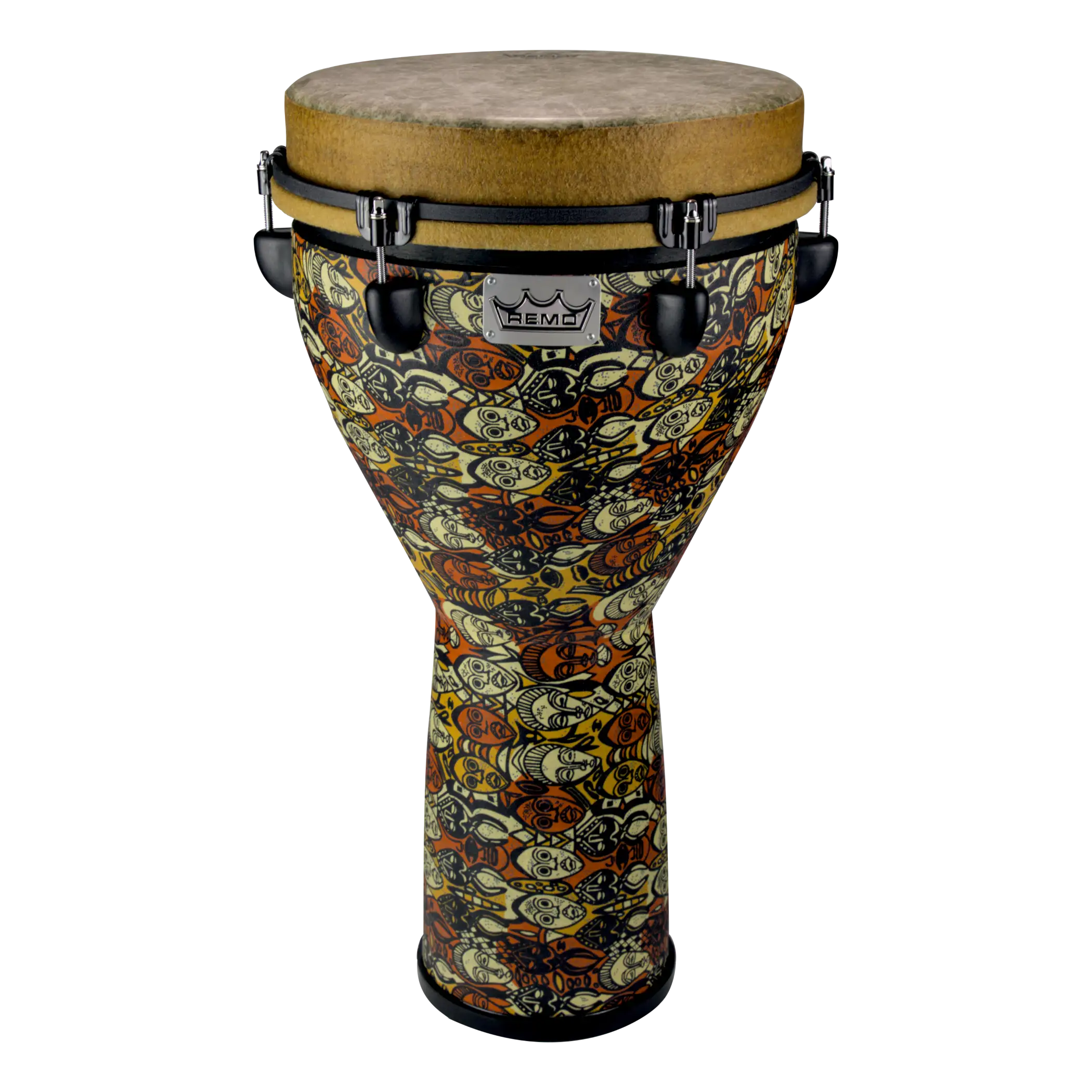 The Mondo™ Djembe features full-range tuning with rich, warm bass and well-defined slap tones, making it the most user-friendly Djembe worldwide.