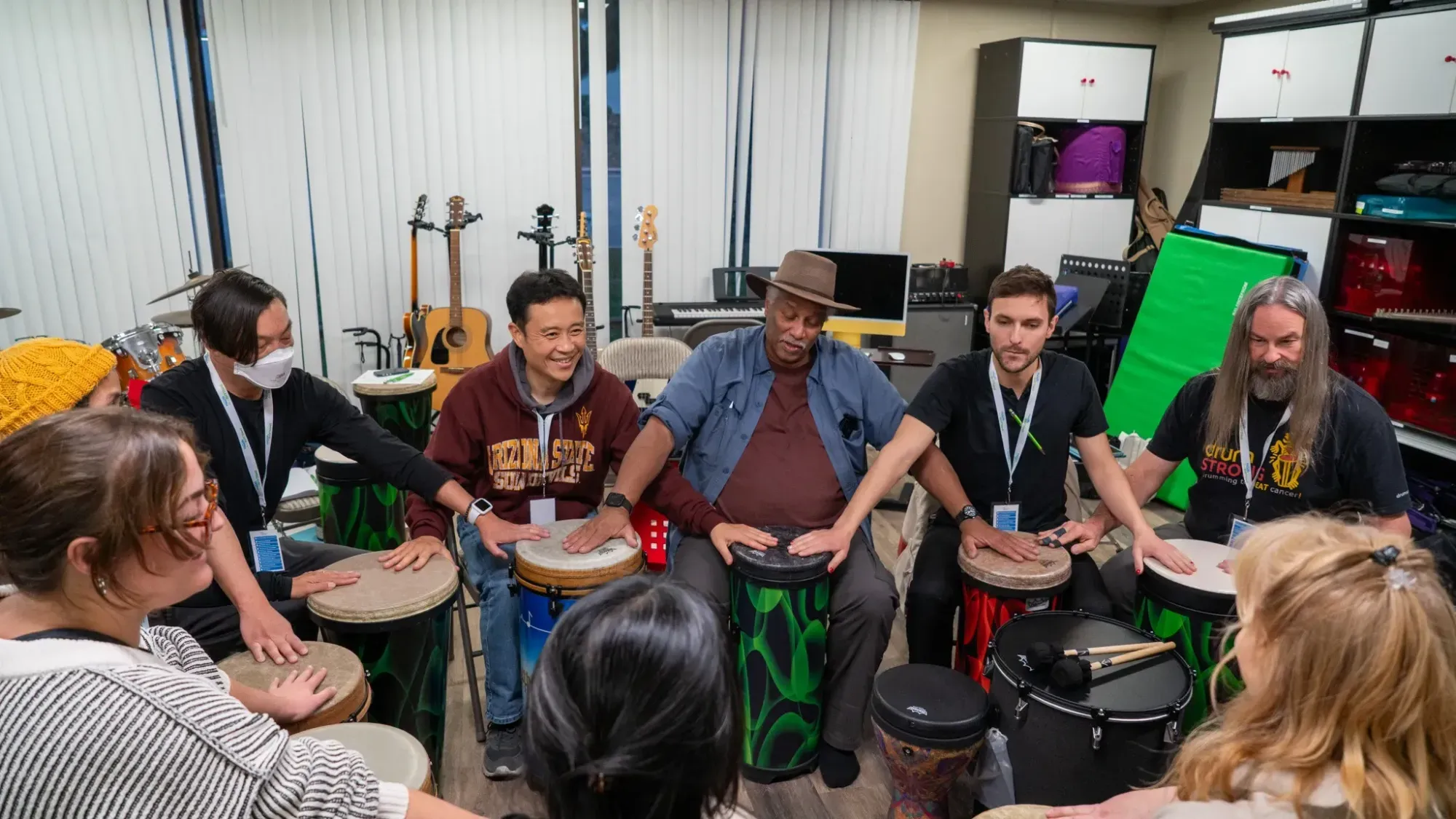 San Diego HealthRHYTHMS: Group Drumming Facilitator Training