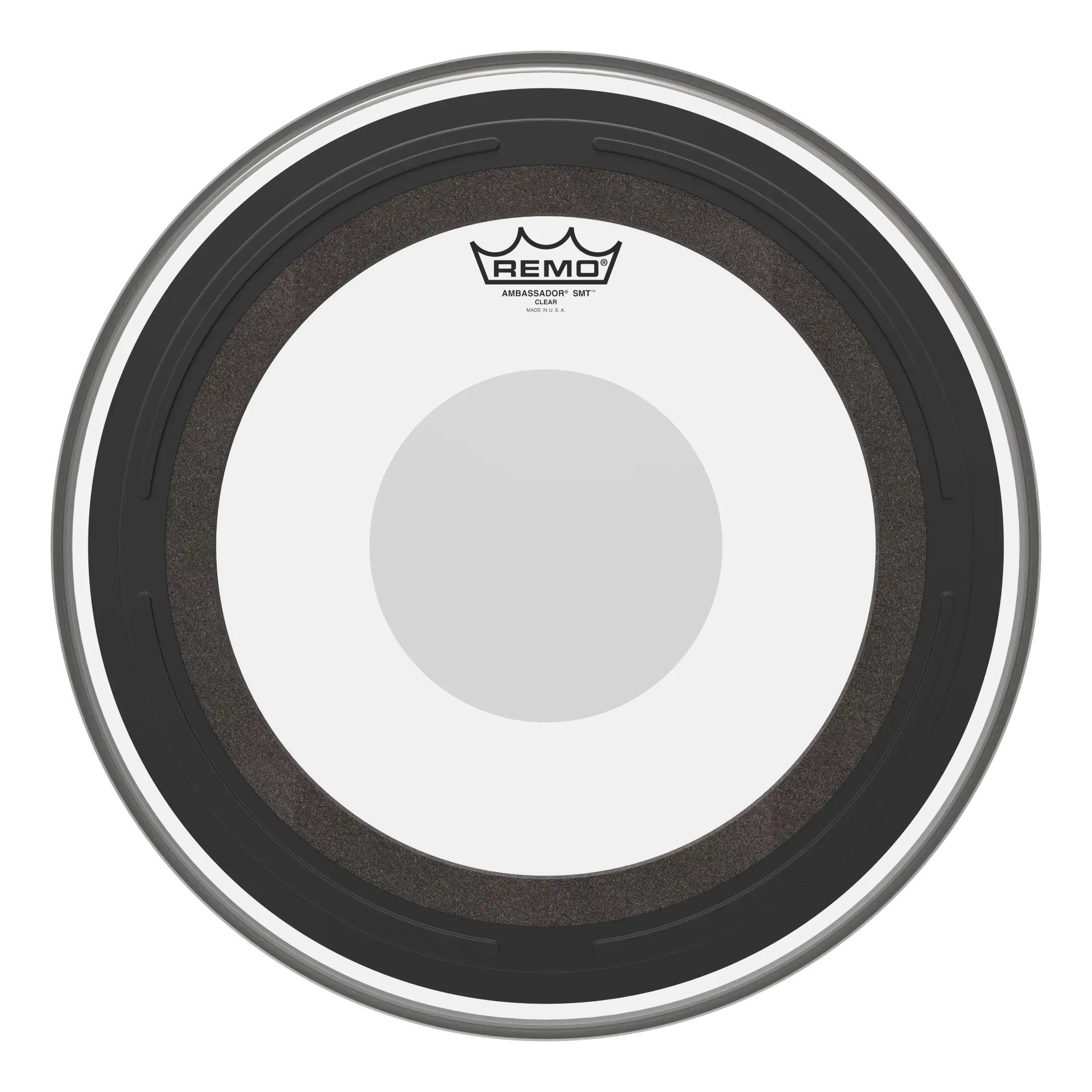 Batter, AMBASSADOR®, Clear, 16" Diameter, SUB MUFF'L TECHNOLOGY®, Clear Dot