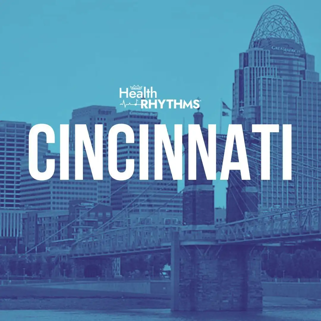 Cincinnati HealthRHYTHMS: Group Drumming Facilitator Training