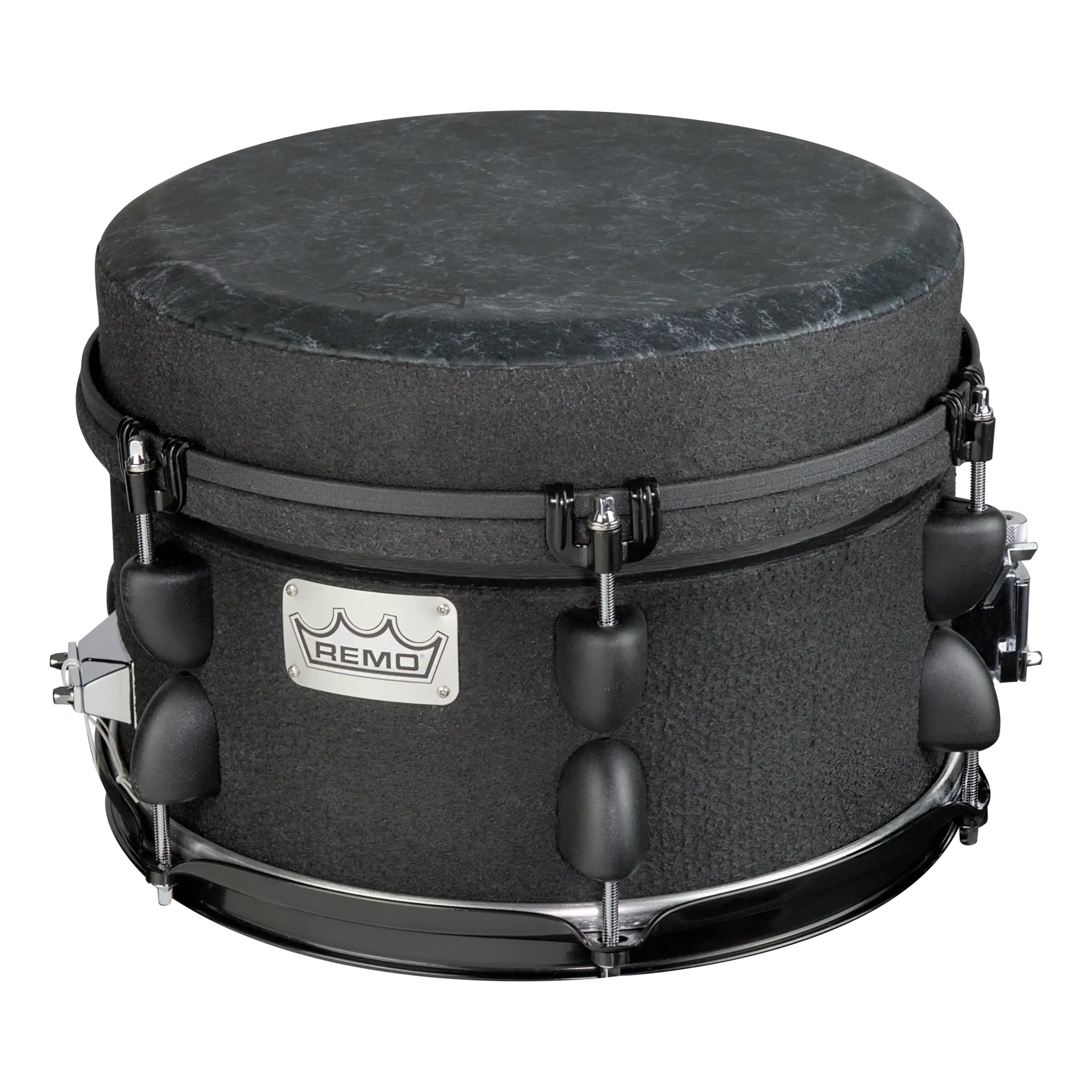 The Mondo® Snare Drum is a unique and versatile instrument that combines the earthy sound of a traditional hand drum with the power and projection of a snare drum.
