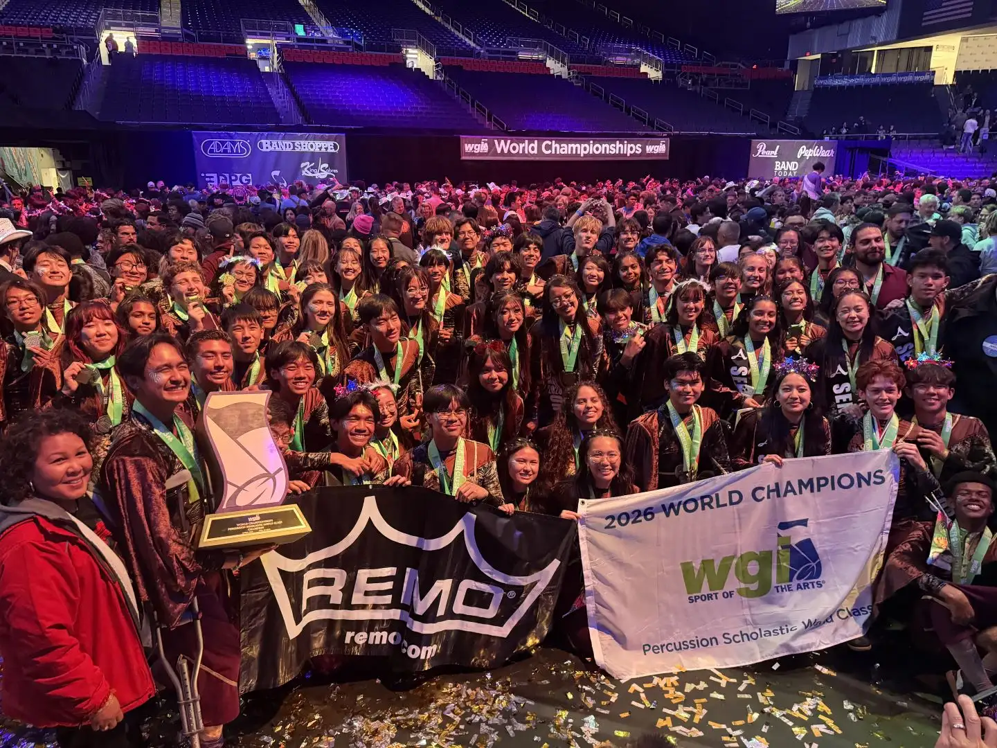 Remo would like to congratulate our percussion ensembles who medaled at 2026 WGI finals!
