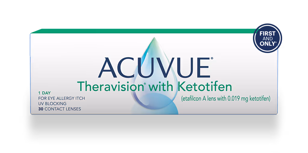 ACUVUE® Theravision® with Ketotifen packshot