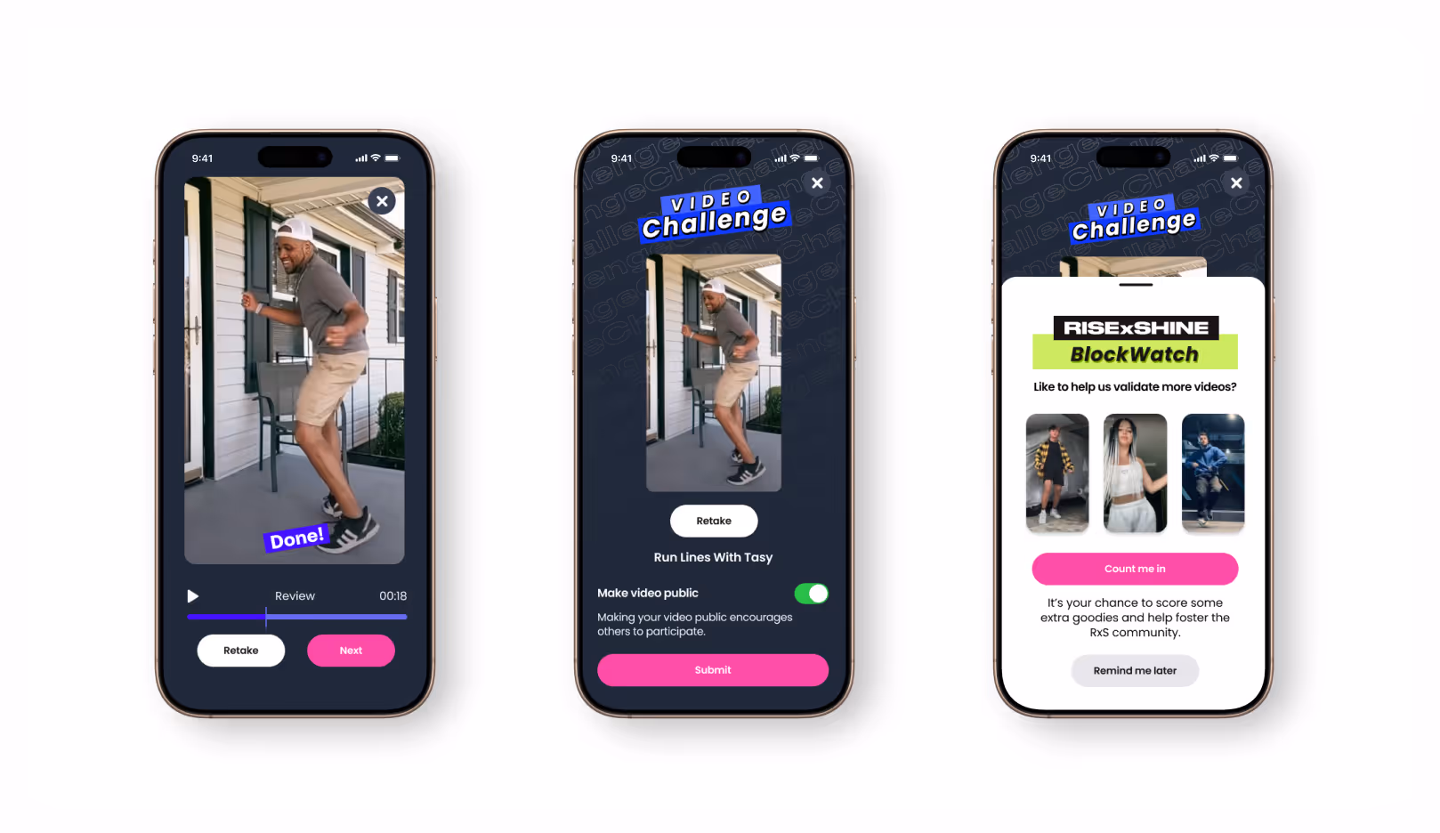 3 of 3 - User Challenge & Blockwatch