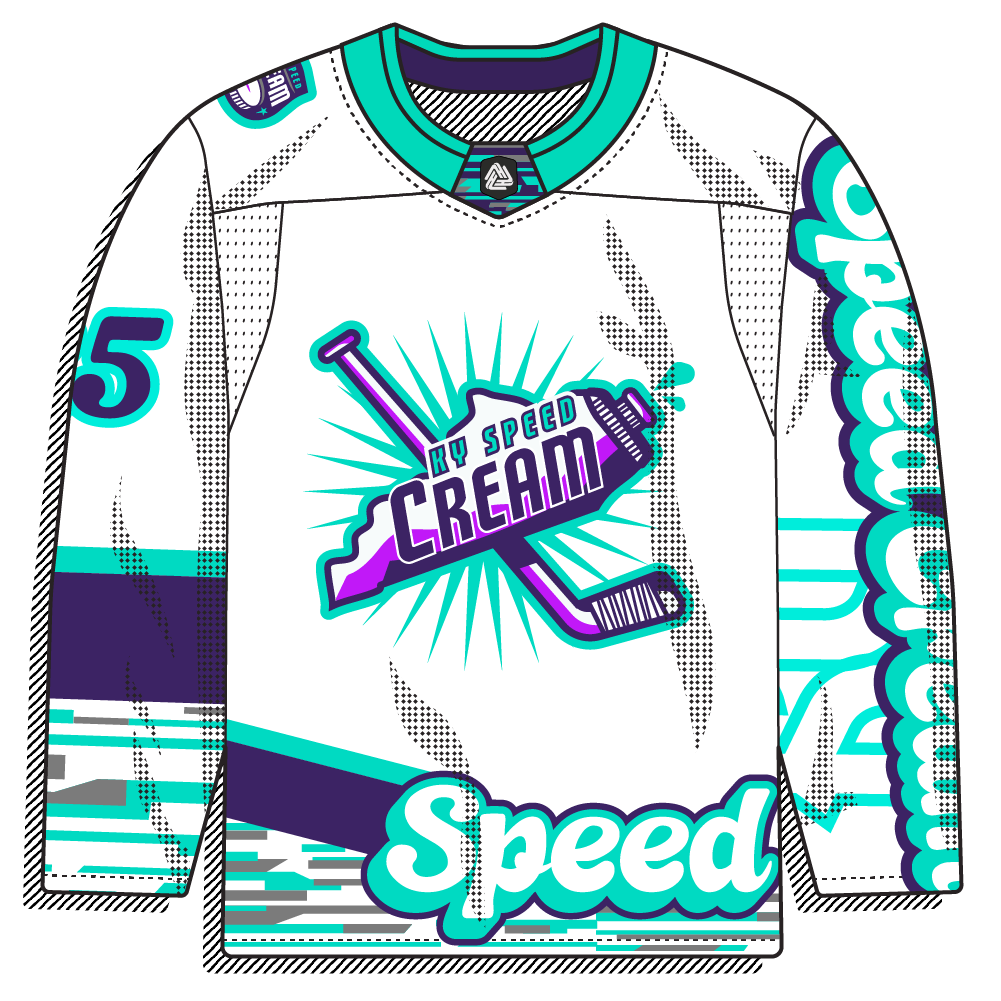 White body flip of the same burst logo crest.