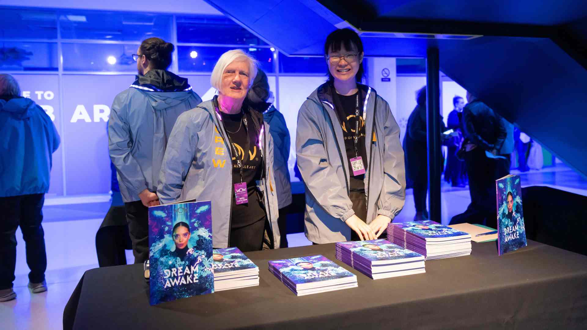 Volunteers at the 2024 WOW Show: DREAM AWAKE