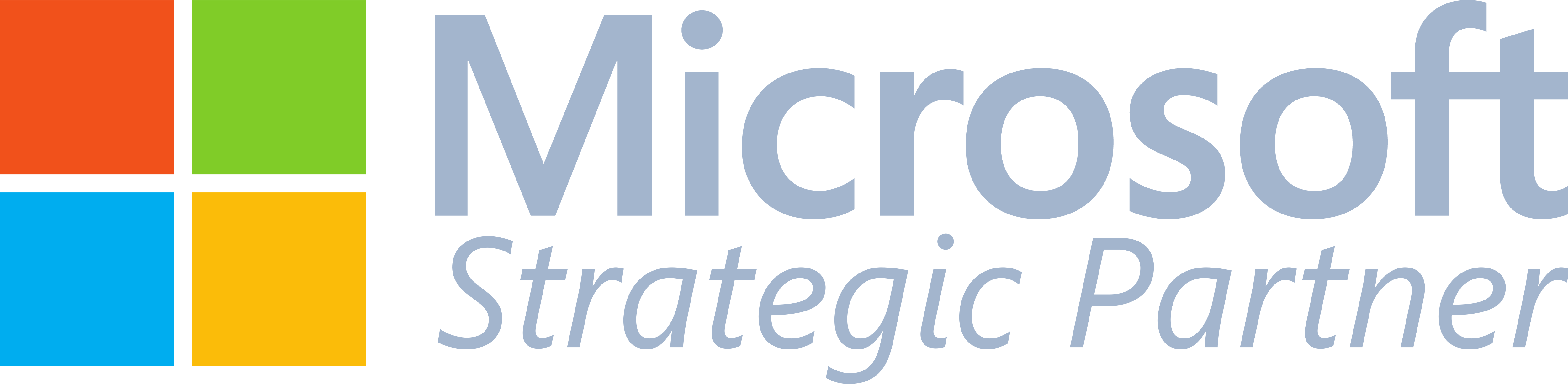 Microsoft Strategic Partner logo