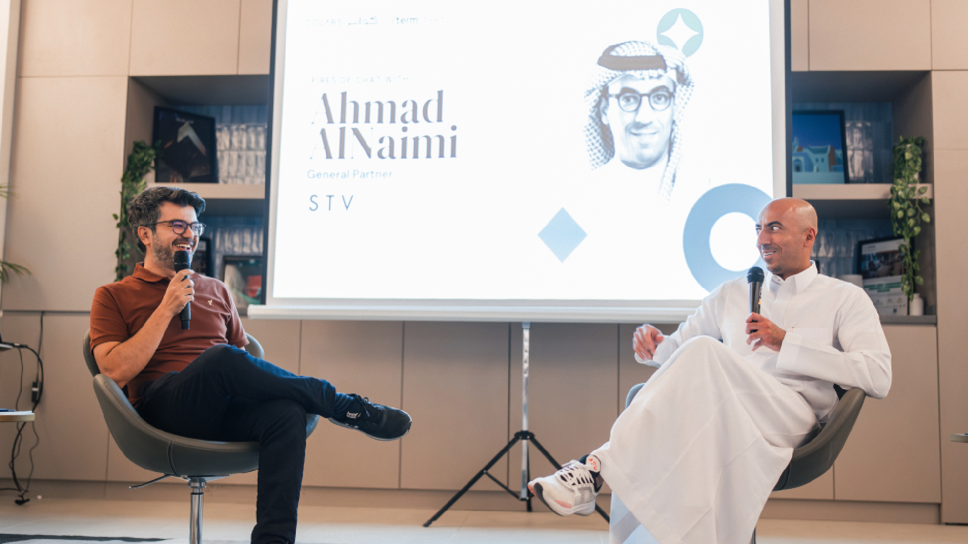 COLABS Hosts Fireside Chat with STV General Partner Ahmad AlNaimi