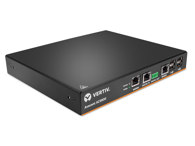 Avocent ACS800 Advanced Console Servers front
